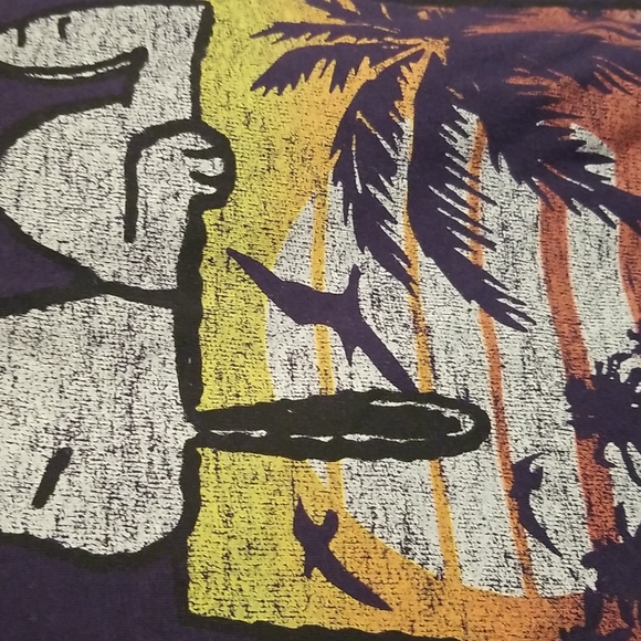 Snoopy Peanuts Vacation Blue Short Sleeve Tee - Picture 4 of 5